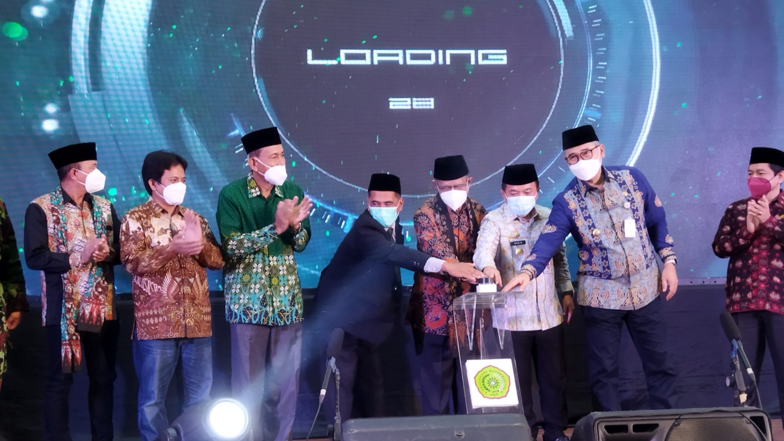 Persemian gedung Rektorat Universitas Muhammadiyah Jambi