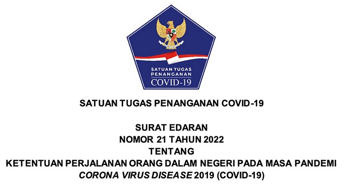 SE Ketentuan Orang Dalam Negeri Pada Masa Pandemi Covid-19 