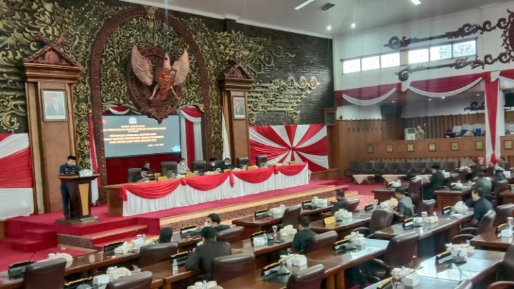 Paripurna Pertanggungjawaban APBD 2021