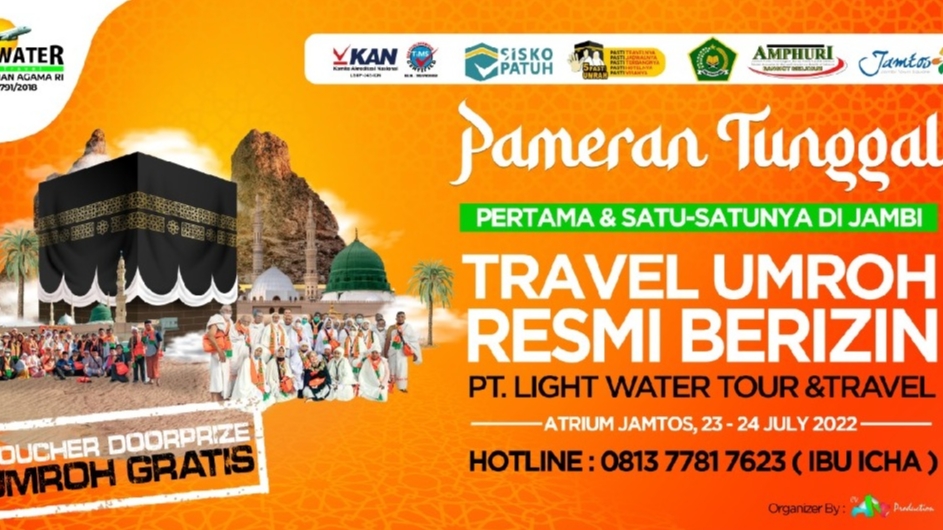 Pemeran tunggal umroh bersama Light Water 