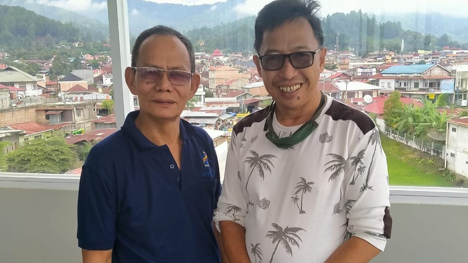 Hary FR (kanan) dan Riduan Agus