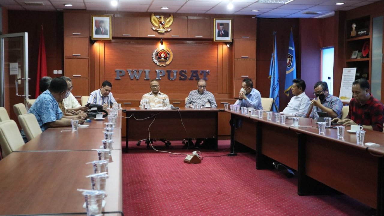 Rapat pengurus harian DK PWI dan DP PWI pusat