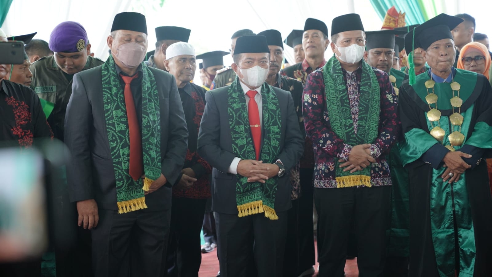 Gubernur Al Haris saat hadiri wisuda mahasiswa STAI Ma'arif Sarolangun 