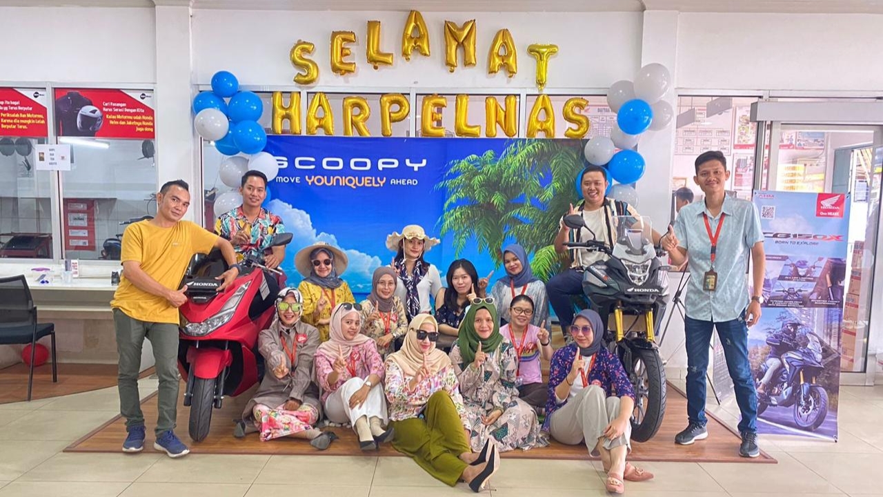 Perayaan Hapelnas 2022 dialer Honda di Jambi