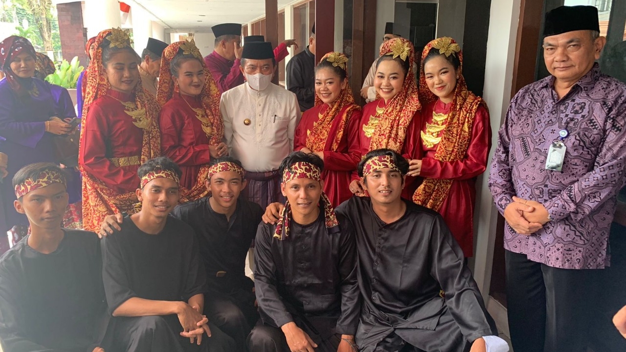 Gubernur Al Haris saat hadiri fragmen peradaban melayu Jambi
