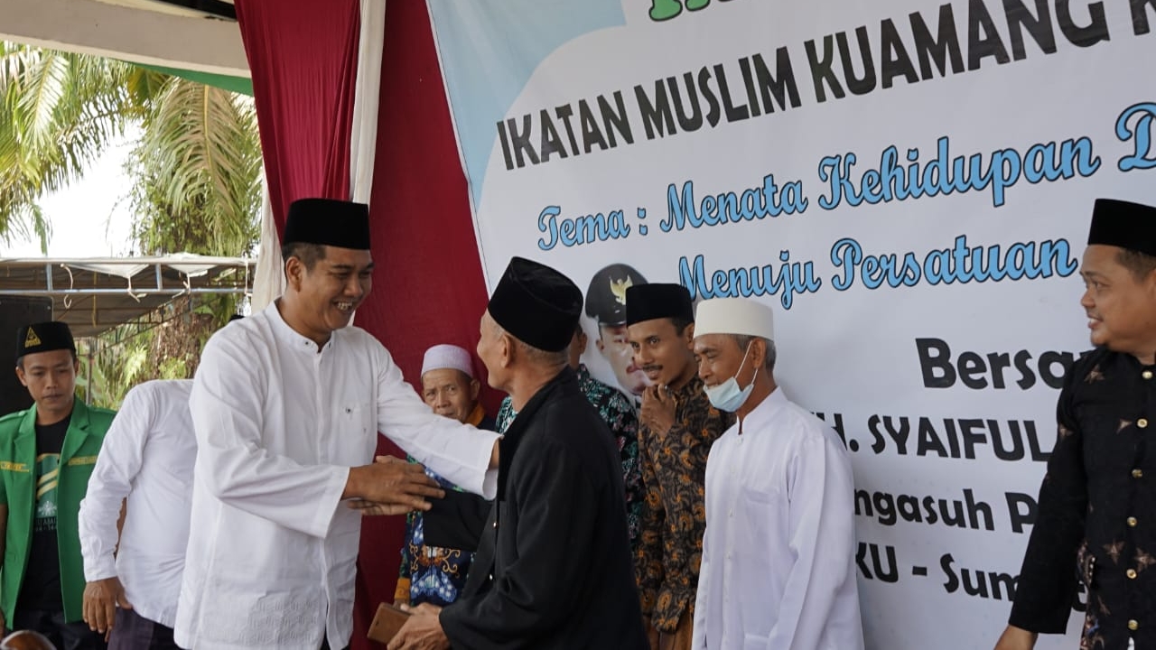 Wabup Nilwan saat hadiri tabligh akbar IMKK ke-207
