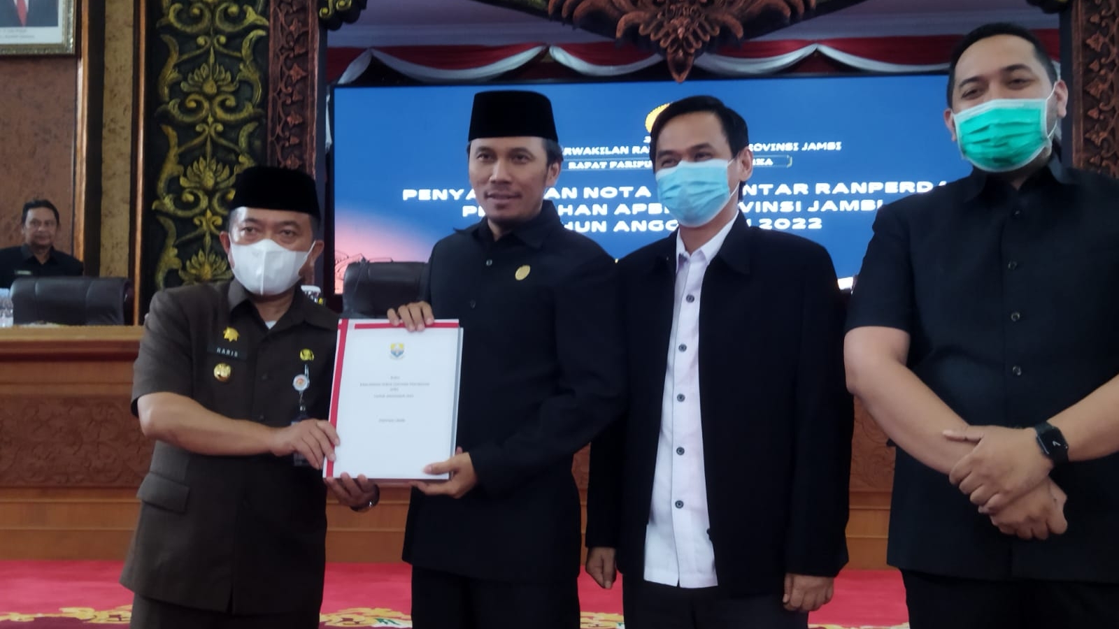 Al Haris penyampaian perubahan APBD-P Provinsi Jambi tahun 2022