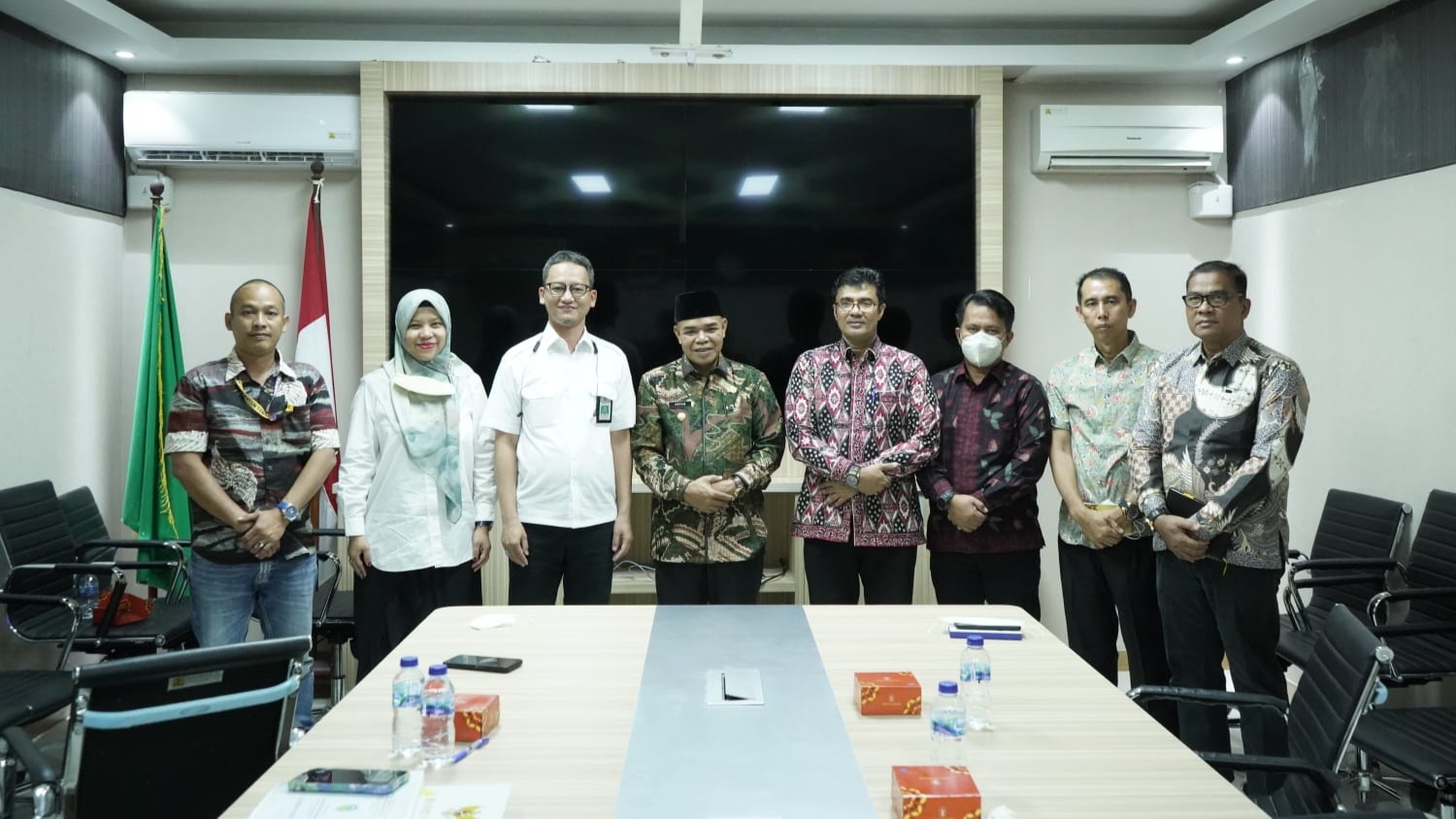 Pj Bupati Aspan bertemu Ditjen Bina Marga Kementerian PUPR 