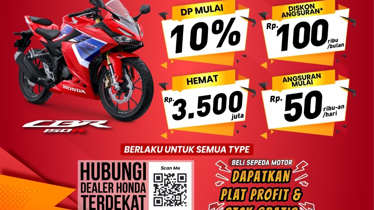 Promo OCTOPOSH Motor Honda 