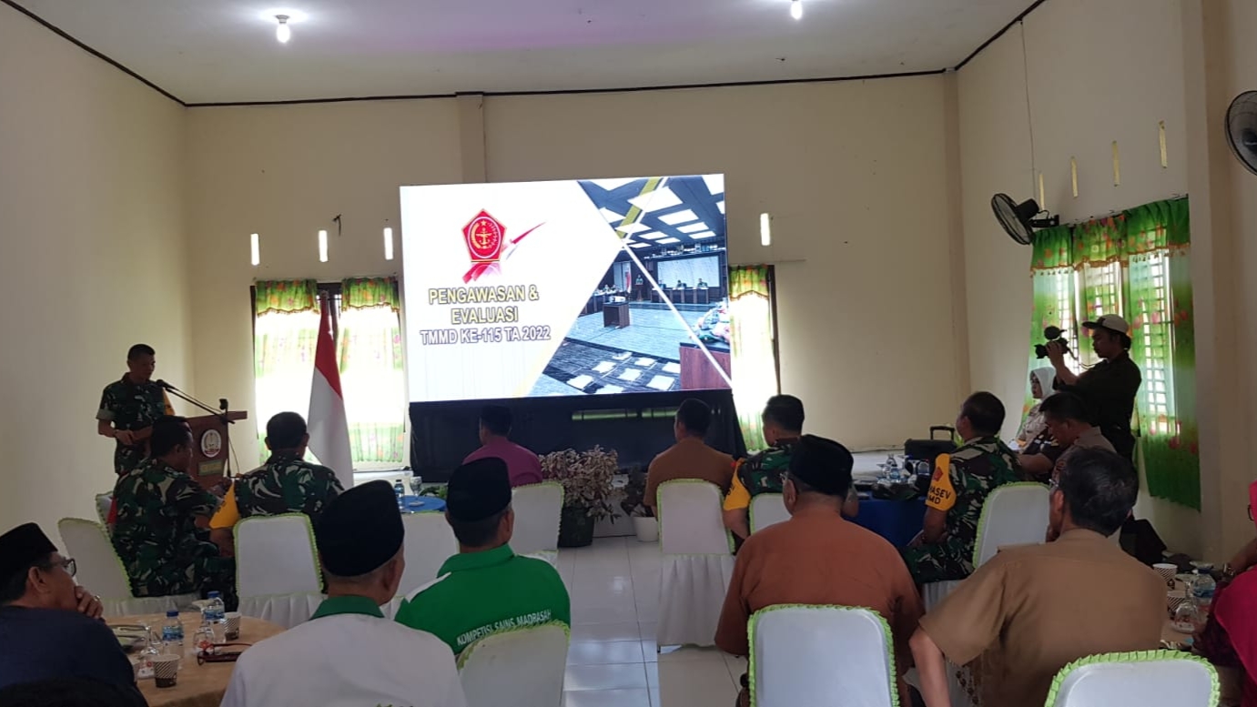 Ketua Wasev harap jalan baru TMMD ke 115 dipercantik oleh Pemda