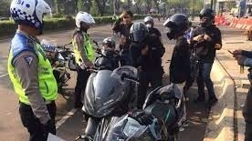 Ilustrasi razia kendaraan 