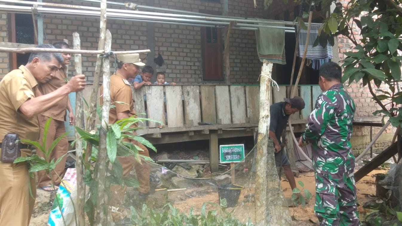 Satgas TMMD tinjau pembuatan sumur bor