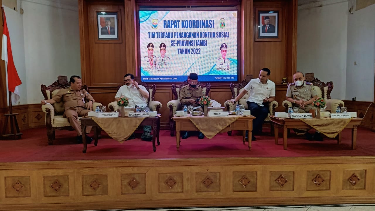 Rakor Timdu Kesbangpol Jambi