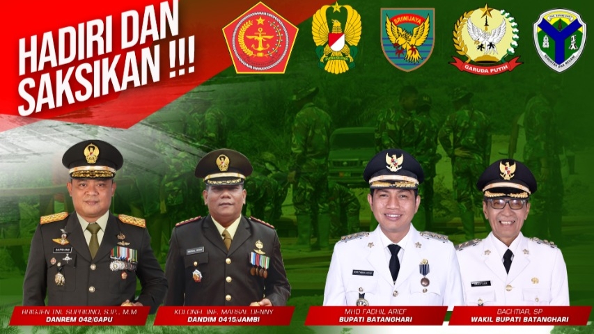 Penutupan TMMD ke 115 Kodim 0415 Jambi