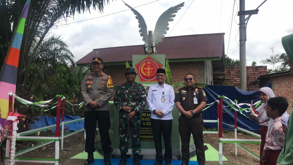 Peresmian Tugu TMMD ke 115