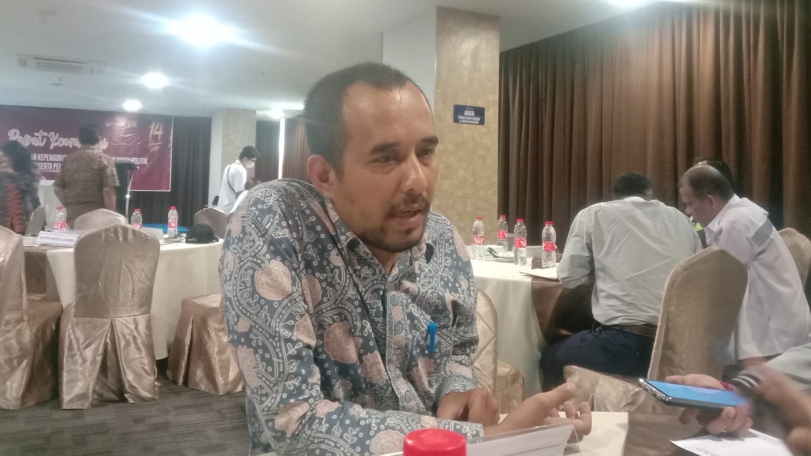 Komisioner KPU Kota Jambi, Deni Rahmat