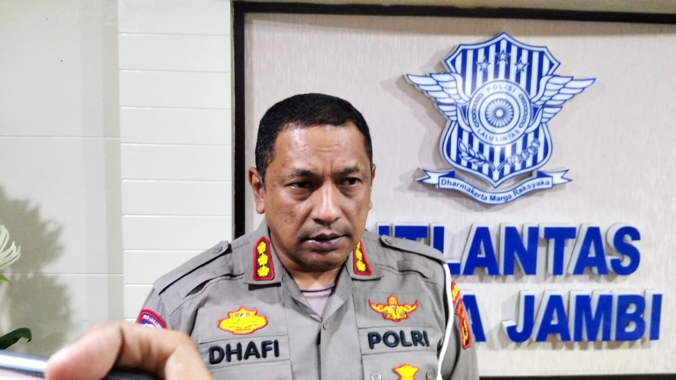 Direktur Lantas Polda Jambi, Kombes Dhafi