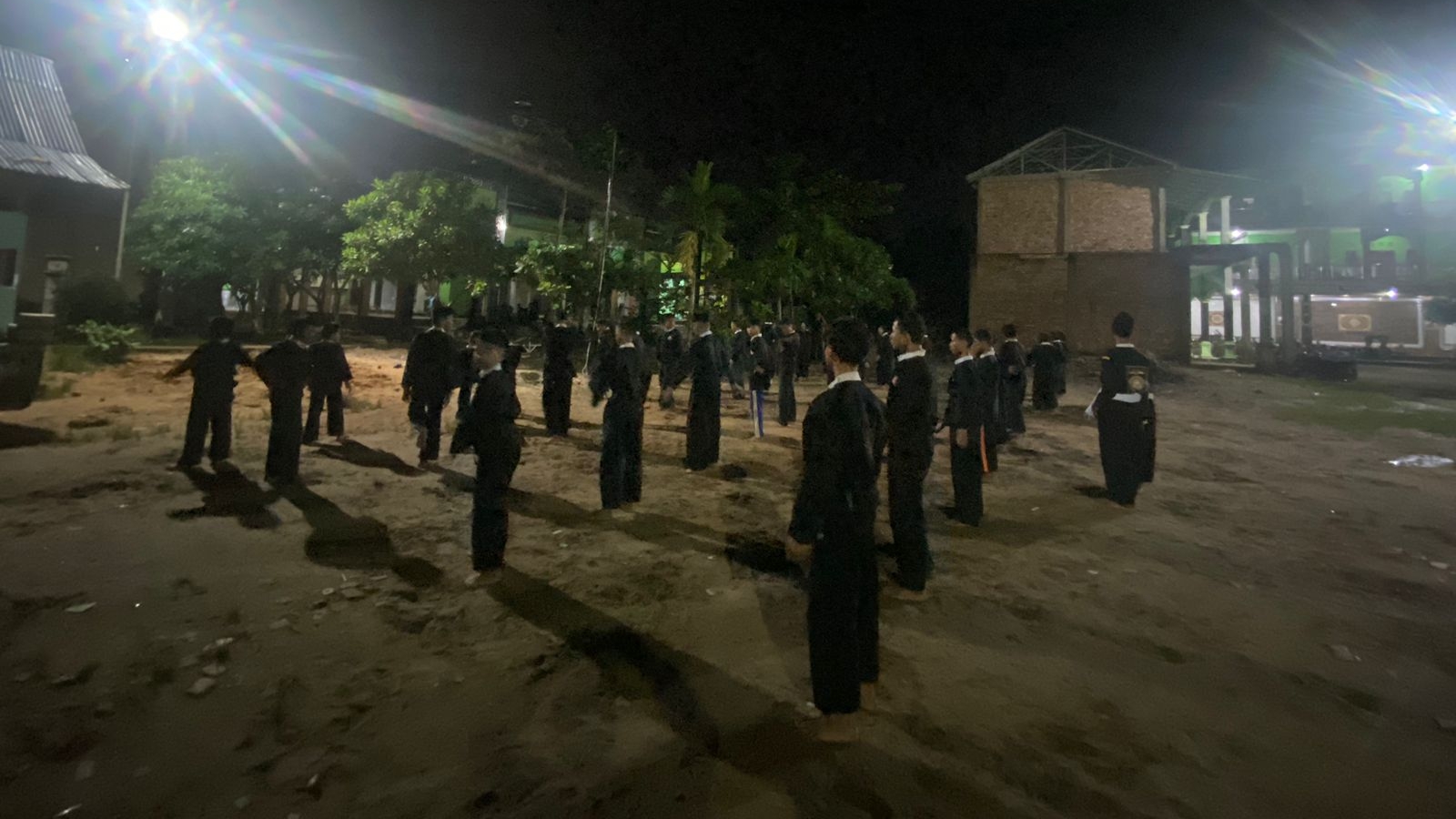 UKT Perguruan Pencak Silat Cempaka Putih di Ponpes Al Ma'arif Talang Bakung 