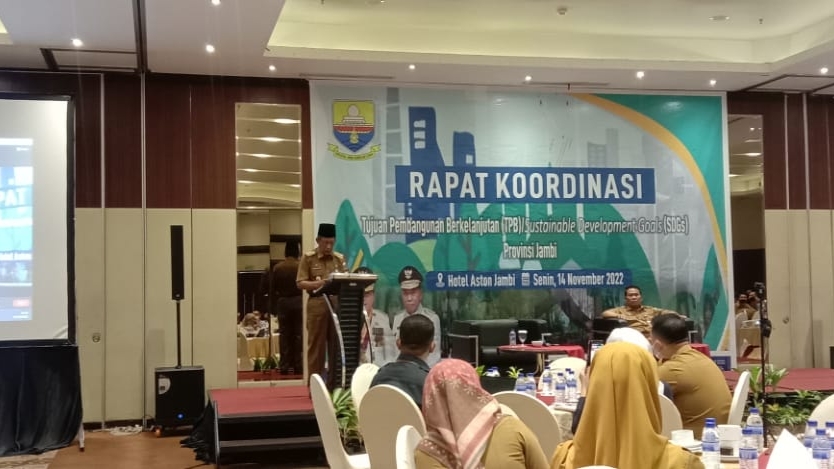 Wagub Abdullah Sani saat hadiri Rakor TPB