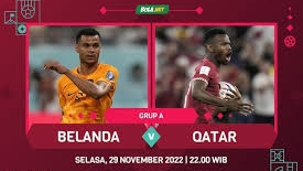 Belanda vs Qatar Piala Dunia 2022