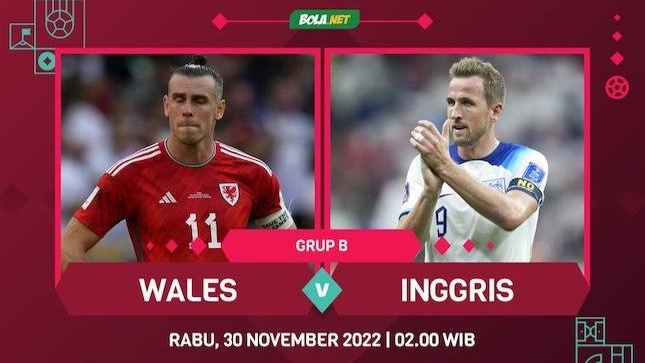 Inggris vs Wales Piala Dunia 2022 Qatar
