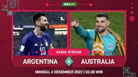 Argentina vs Australia 16 besar Piala Dunia 2022 Qatar