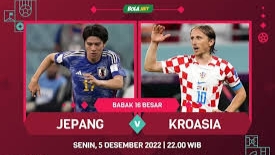 Jepang vs Kroasia 16 besar Piala Dunia 2022 Qatar
