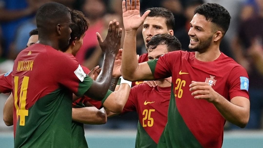 Portugal kalahkan Swiss 6-1 di Lusail Stadium, Rabu (7/12)