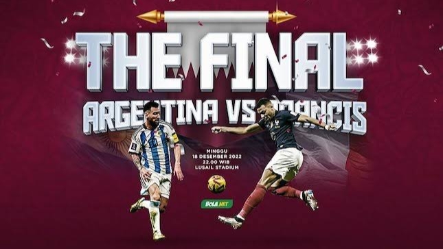 Argentina vs Prancis final Piala Dunia 2022 Qatar