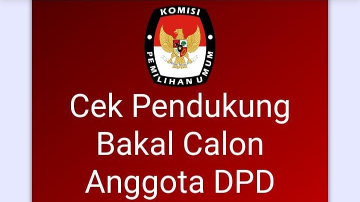 Akses masyarakat cek dukungan DPD RI