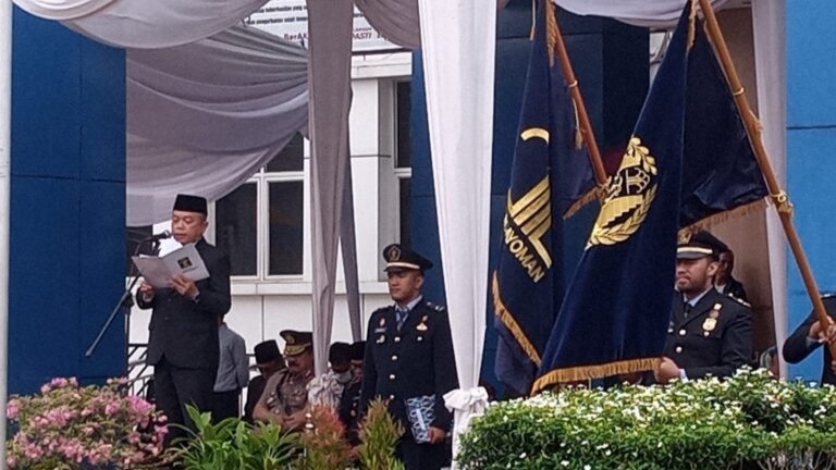 Gubernur Al Haris jadi Irup peringatan Hari Bhakti Imigrasi ke-73 di Kemenkumham Jambi, Kamis (26/1)