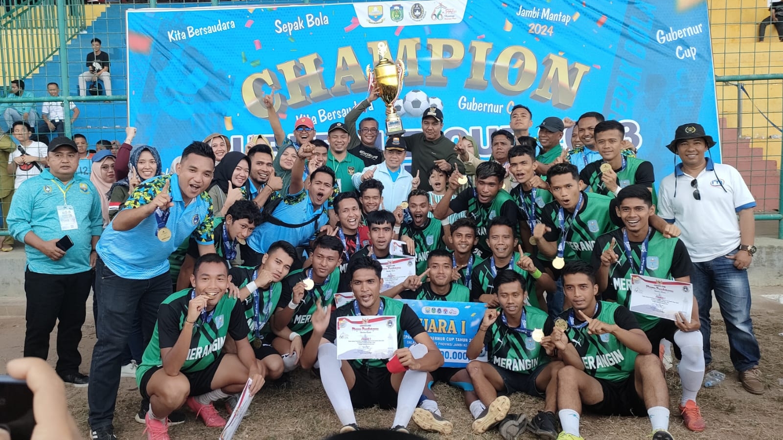 Merangin juara Gubernur Cup 2023