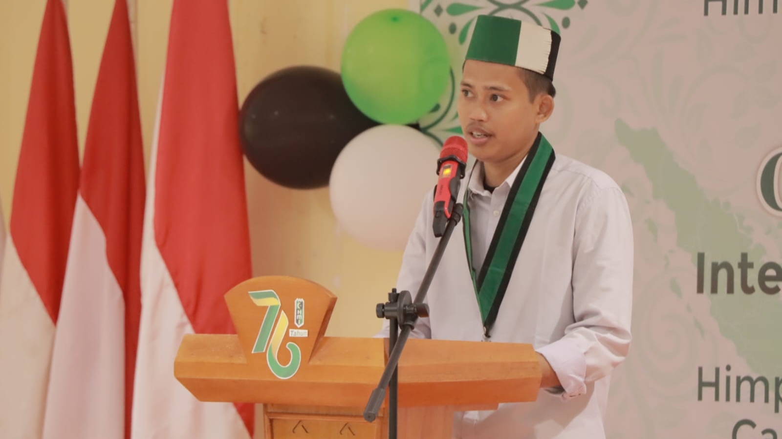 Ketua Umum HMI Tanjab Barat, Muhammad Luqman