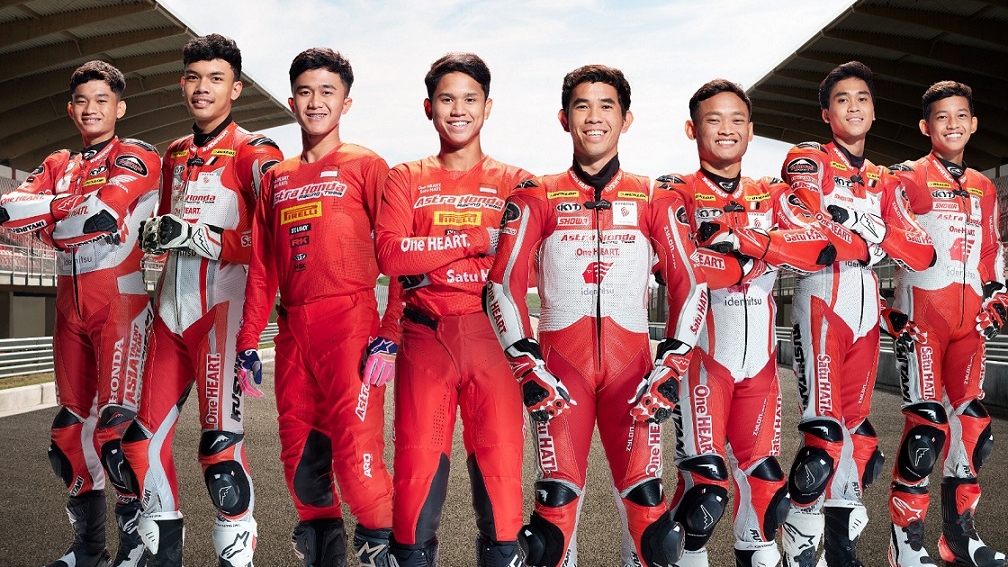 Pebalap Astra Motor Honda 