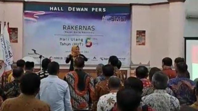 Rakernas SMSI, Selasa (7/3)