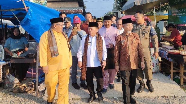 Gubernur Al Haris persemian Pasar Koto Baru Tabir Lintas, Kamis (16/3)
