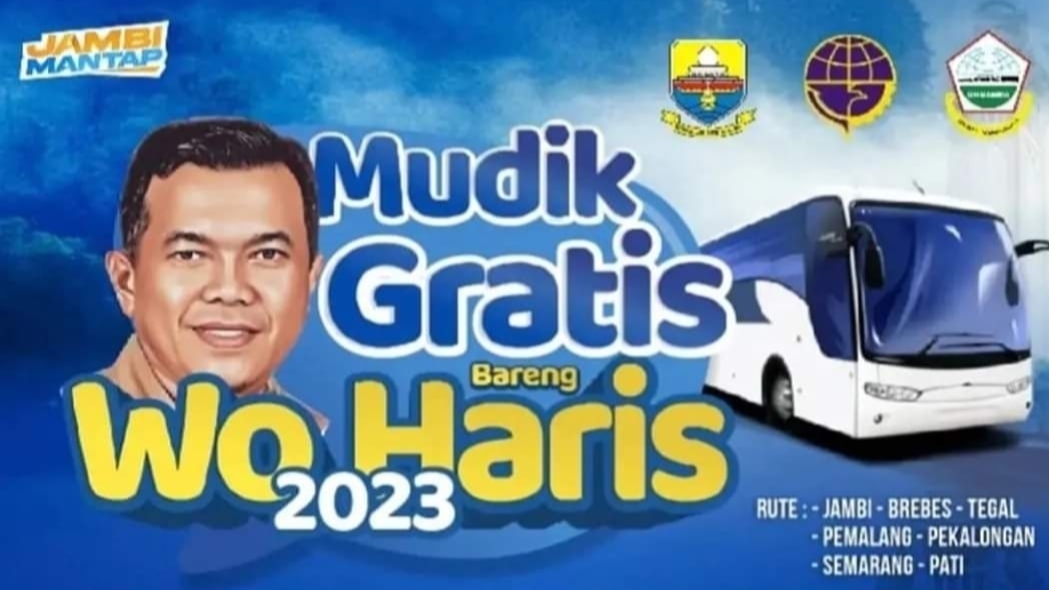 Mudik gratis bareng Wo Haris 2023