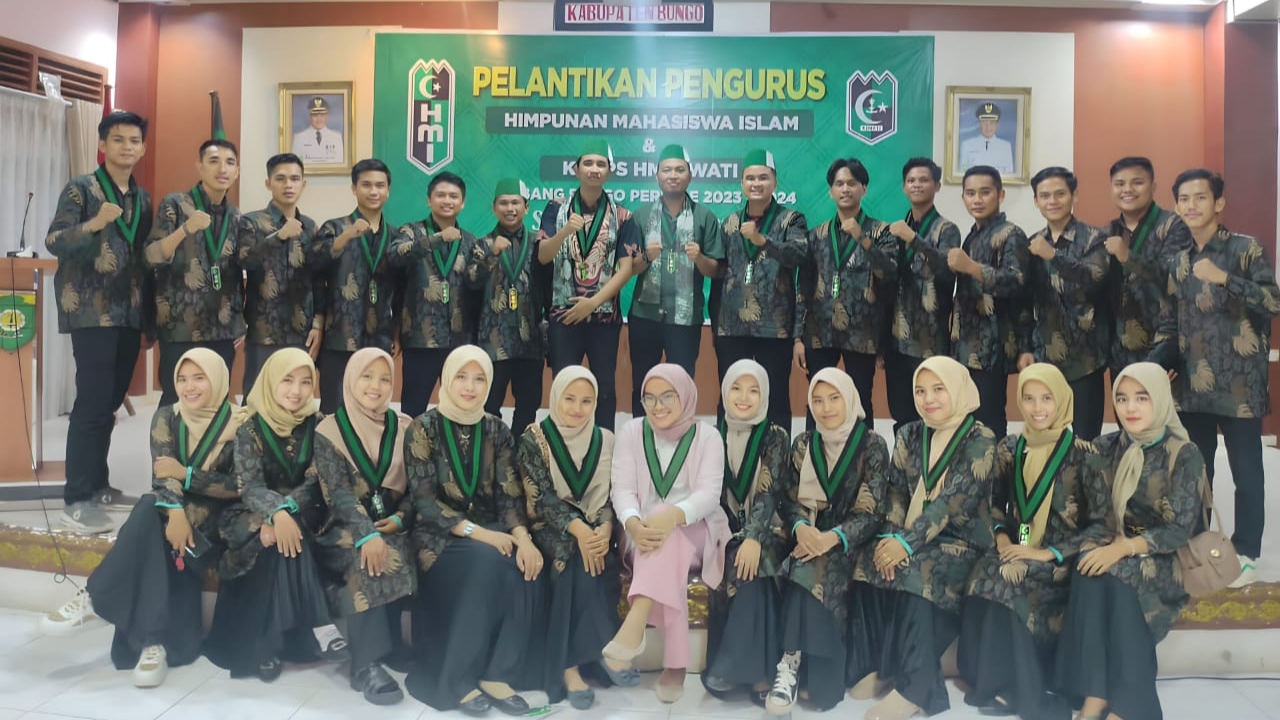 Pelantikan pengurus HMI Cabang Bungo