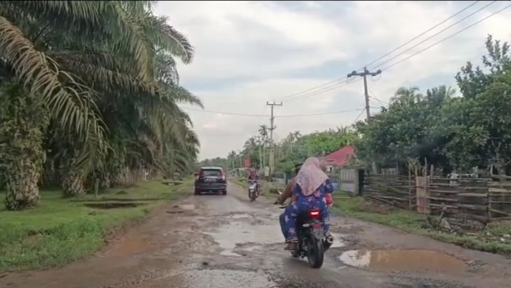 Kerusakan jalan Padang Lamo, Tebo