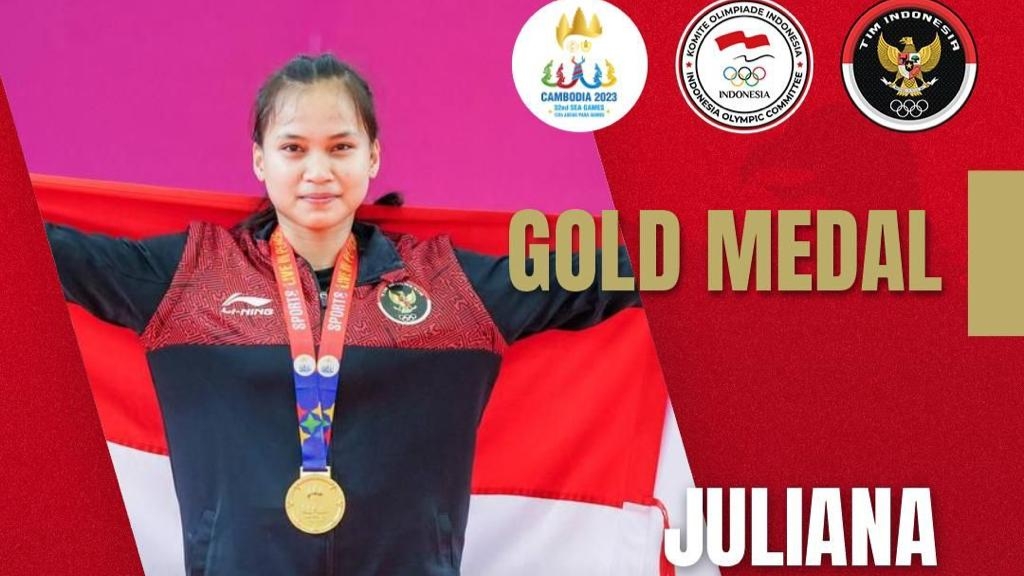 Juliana Klarissa peraih medali emas di SEA Games 2023 Kamboja
