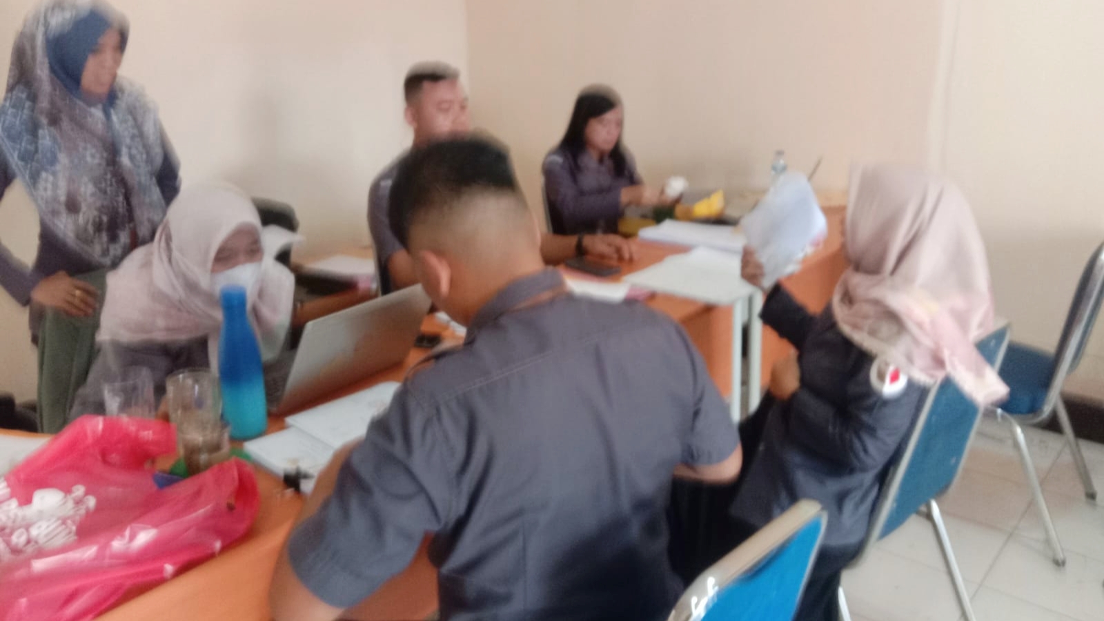 Suasana pendaftaran anggota Bawaslu Jambi 