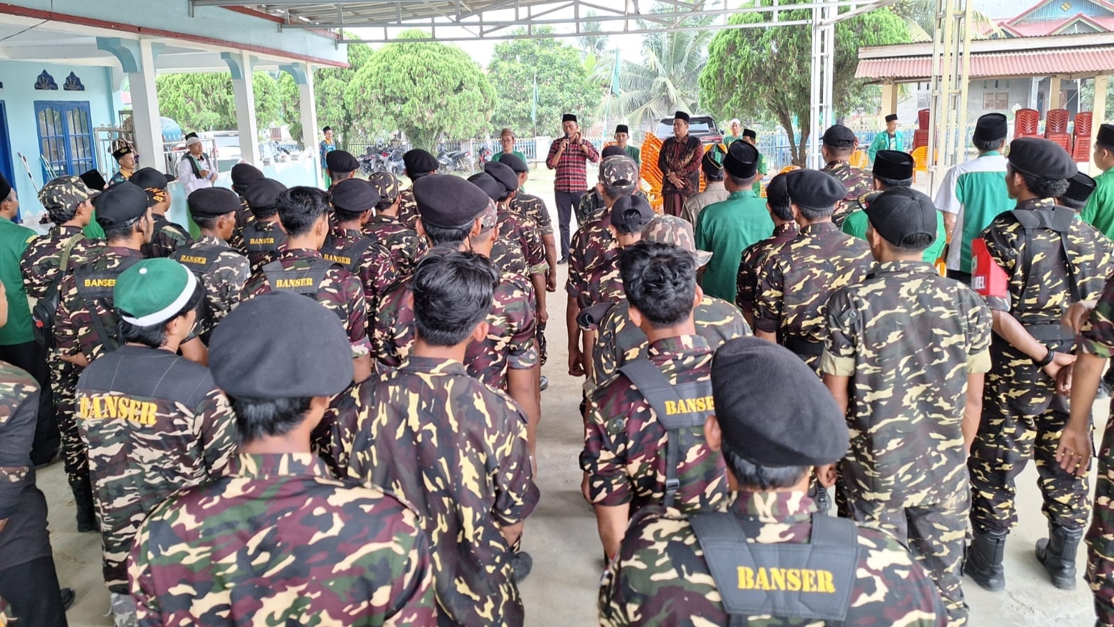 Zoztafia menghadiri perayaan hari lahir GP Ansor di Merangin, Minggu (28/5)