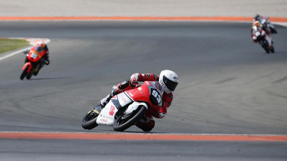 Pebalap junior Astra Honda Racing Team, Arbi Aditama 