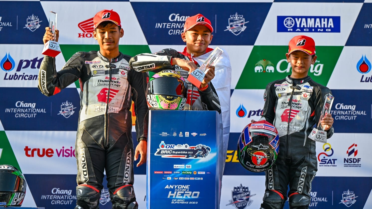 Pebalap Astra Honda raih double podium TTC 2023