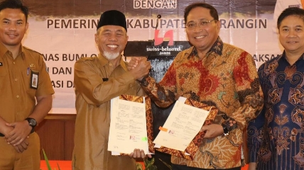Pemkab Merangin MoU dengan PT EDC Indonesia, Selasa (13/6)