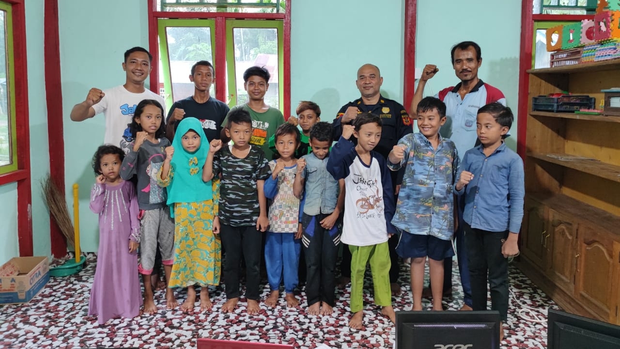 Peserta didik Rumah Kreatif Al-Ishlah