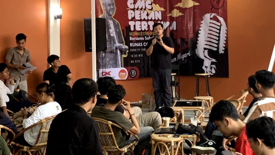 Ganjar Milenial adakan stand up comedy fest di Kota Jambi, Selasa (27/6)