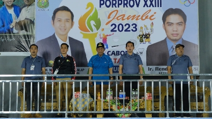 Abdullah Sani buka pertandingan Cabor bulutangkis Porprov XXIII, Senin (10/7)