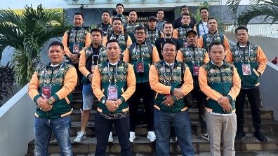 Tim futsal Provinsi Jambi di Pornas Korpri 2023