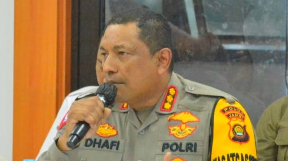 Dirlantas Polda Jambi Kombes Pol Dhafi
